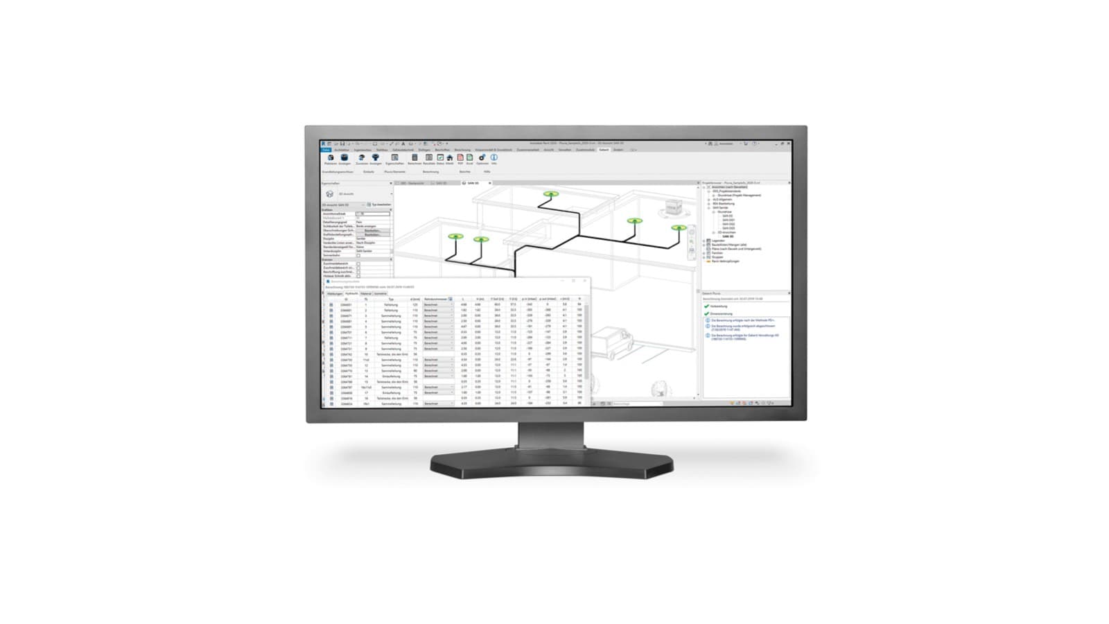 Captura de ecran a unei solicitări de calcul Pluvia Captura de ecran a unei solicitări de calcul Pluvia