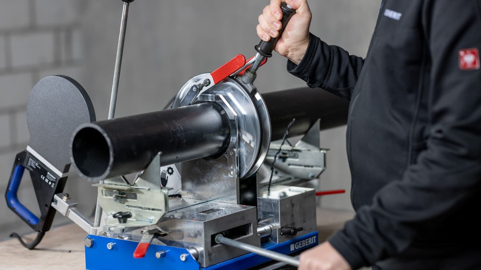 Maşină de sudat Geberit Media d40-160 Maşină de sudat Geberit Media d40-160